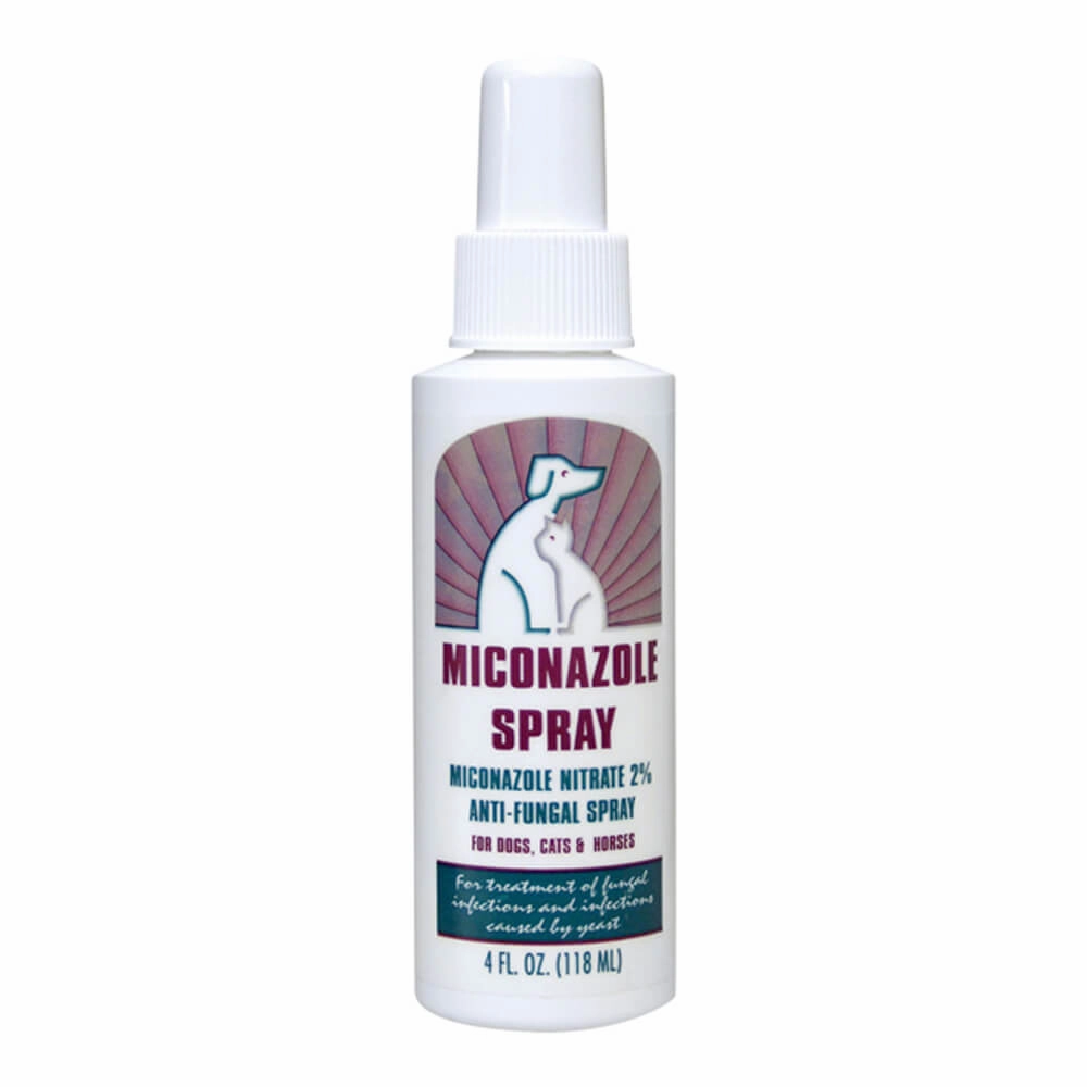 Rx Miconazole (miconazole nitrate 2%) Anti-Fungal Spray, 4 oz Bottle