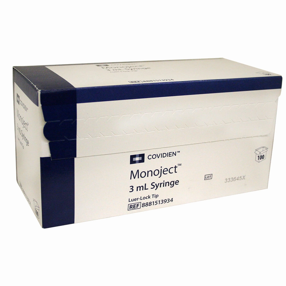 Rx Monoject Luer-Lock (LL) Syringes