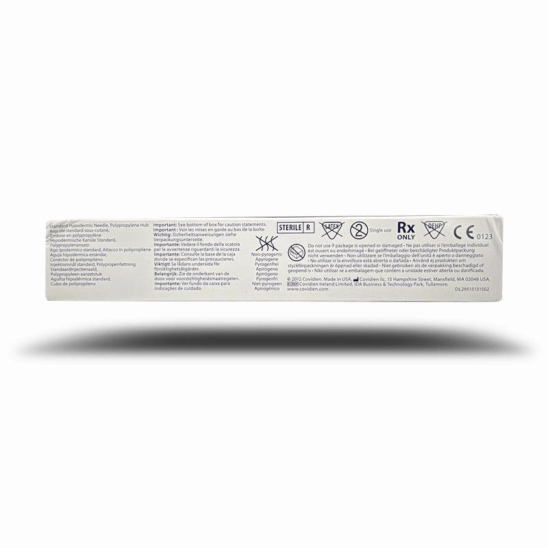 Rx Monoject Polypropylene Hub Needles, Box of 100