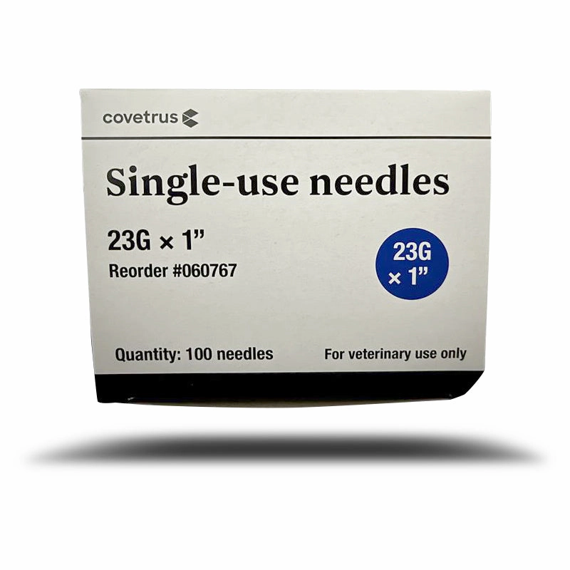 Rx Monoject Polypropylene Hub Needles, Box of 100