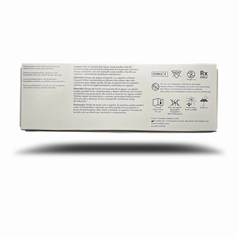 Rx Monoject Polypropylene Hub Needles, Box of 100
