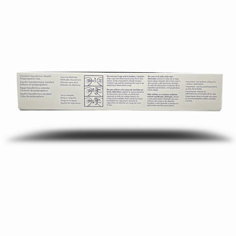 Rx Monoject Polypropylene Hub Needles, Box of 100