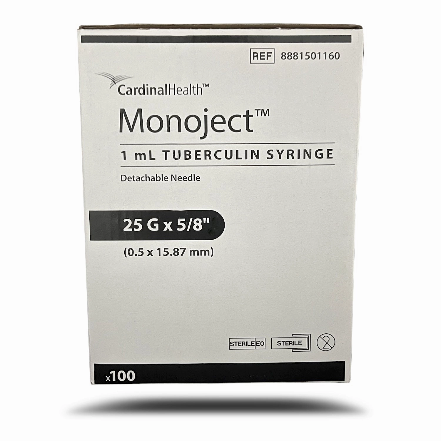 Rx Monoject Tuberculin (TB) Syringe with Needle