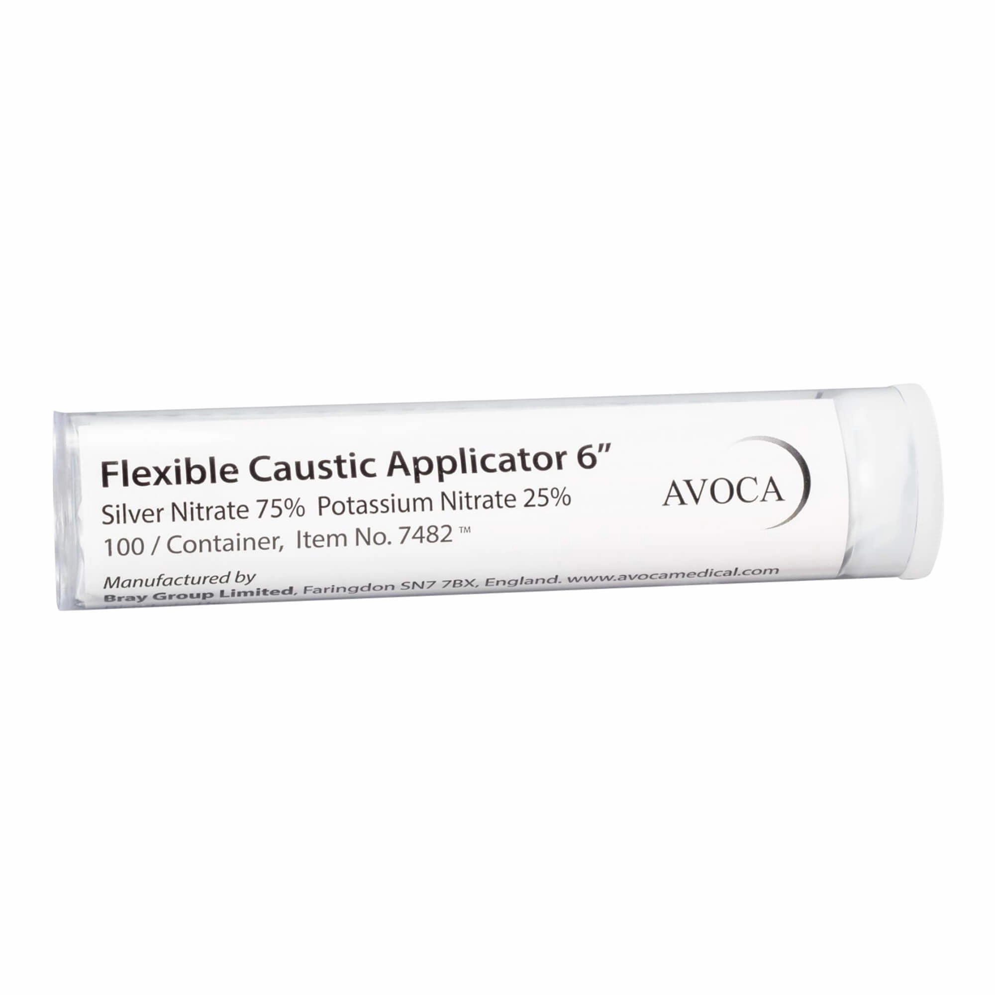 Rx Silver Nitrate Flexible Caustic Applicators, 6 inch