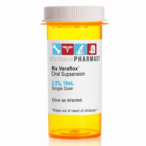 Rx Veraflox Oral Suspension, 2.5% 15ml, Single