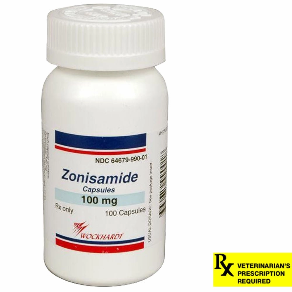Rx Zonisamide (Generic) Capsules for Dogs & Cats