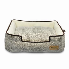Savannah Lounge Dog Bed Ash Grey/Chocolate