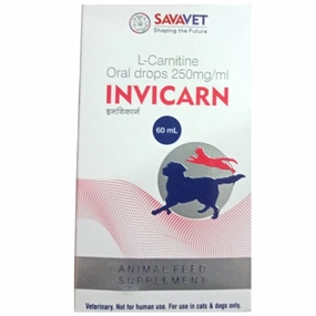 Savavet Invicarn (L Carnitine) for Dogs and Cats