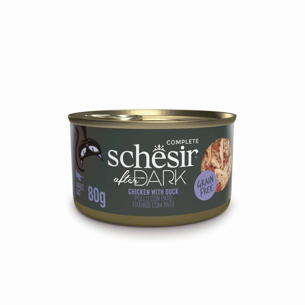 Schesir Cat After Dark Chicken With Duck 80g