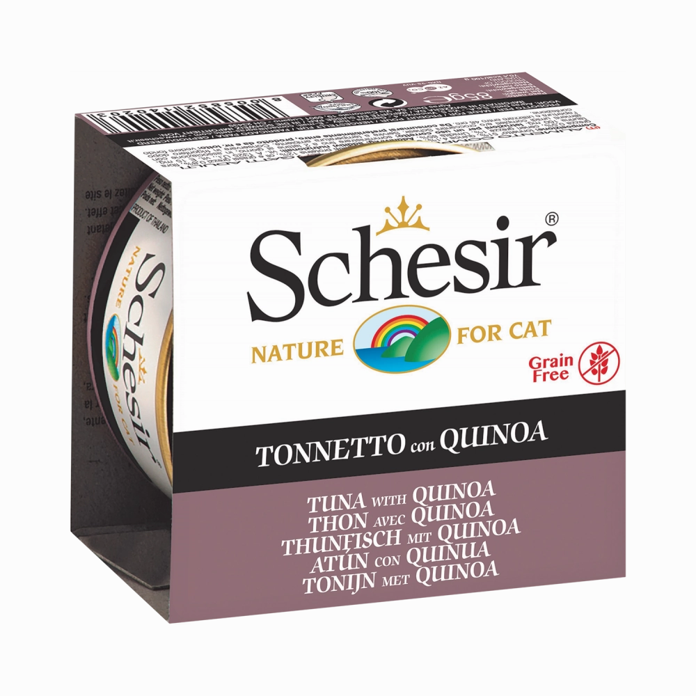 Schesir Nature Tuna with Quinoa in Jelly for Cats 85g