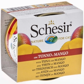 Schesir Tuna & Mango Fruit Dinner Adult Canned Cat Food 75g