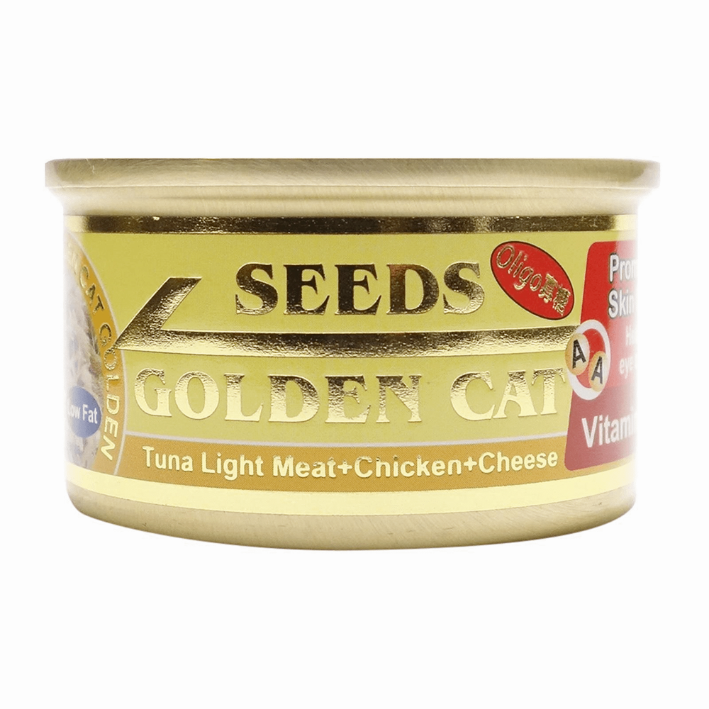 Seeds Golden Cat Tuna   Chicken   Cheese 80g