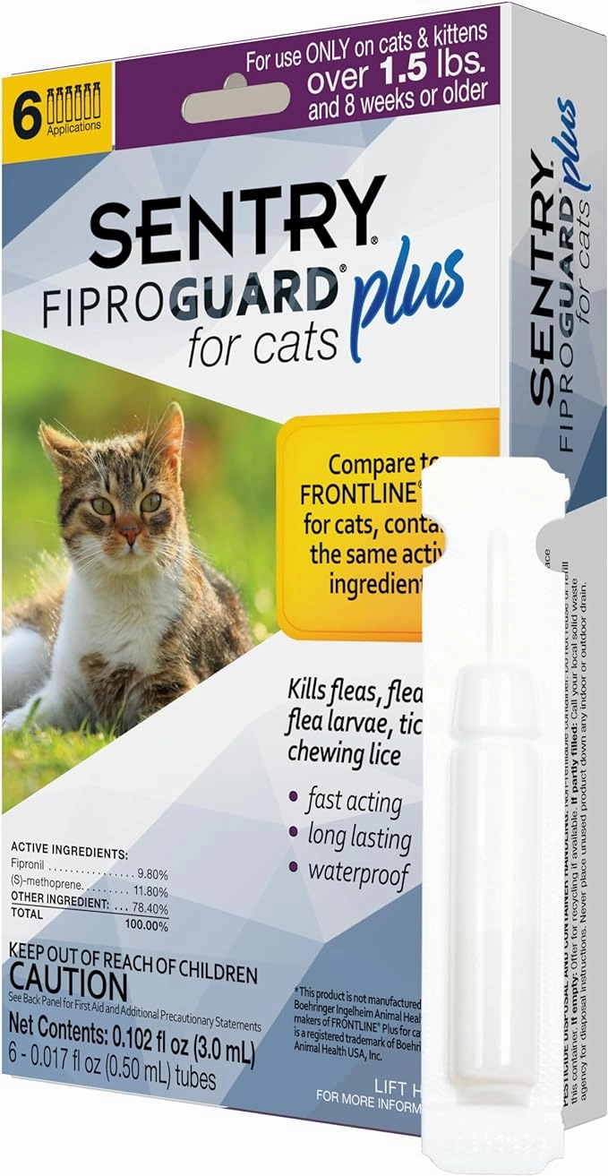 Sentry Fiproguard Plus for Cats