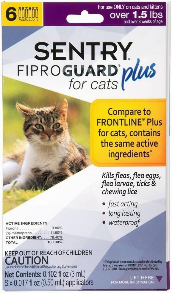 Sentry Fiproguard Plus for Cats