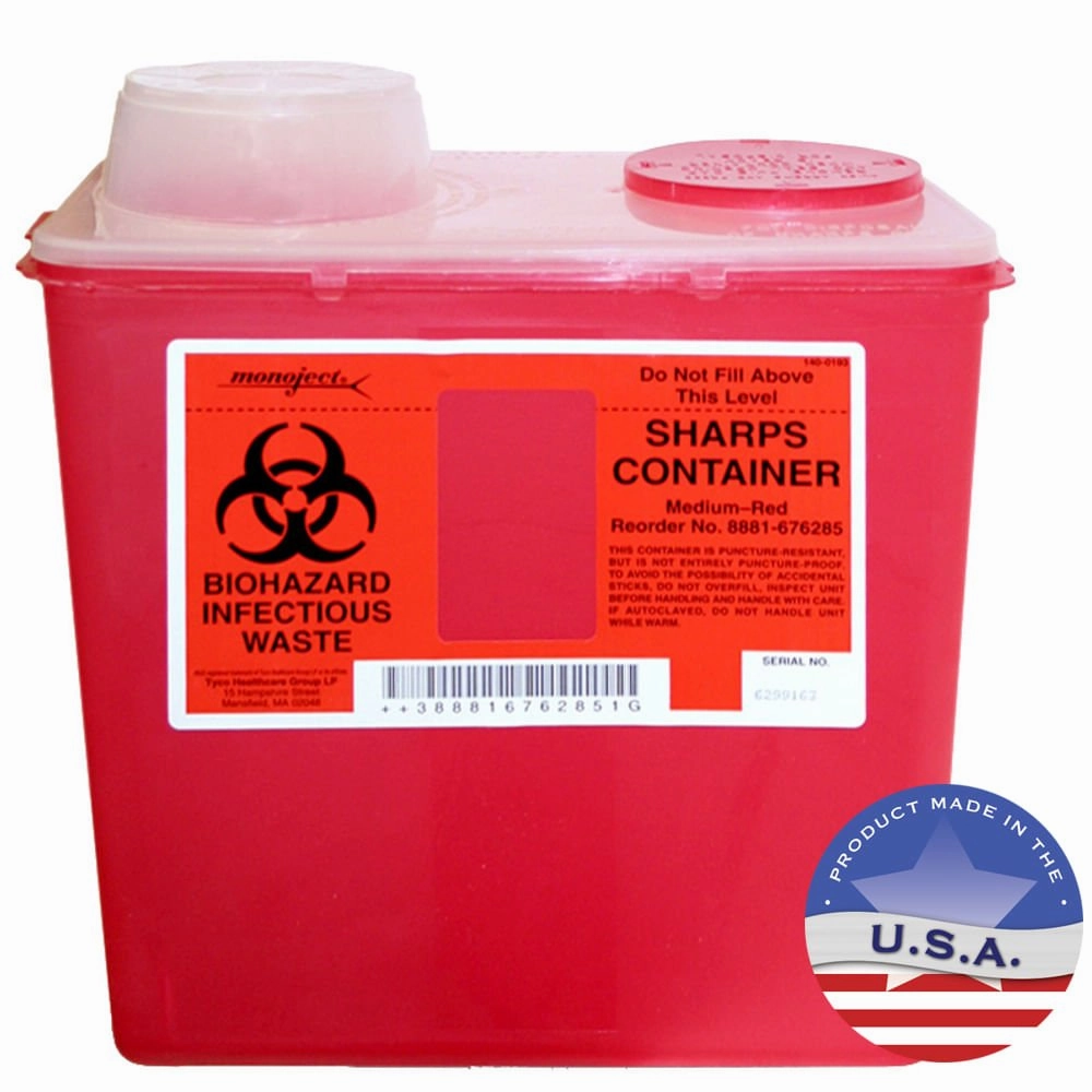 Sharps Biohazard Container