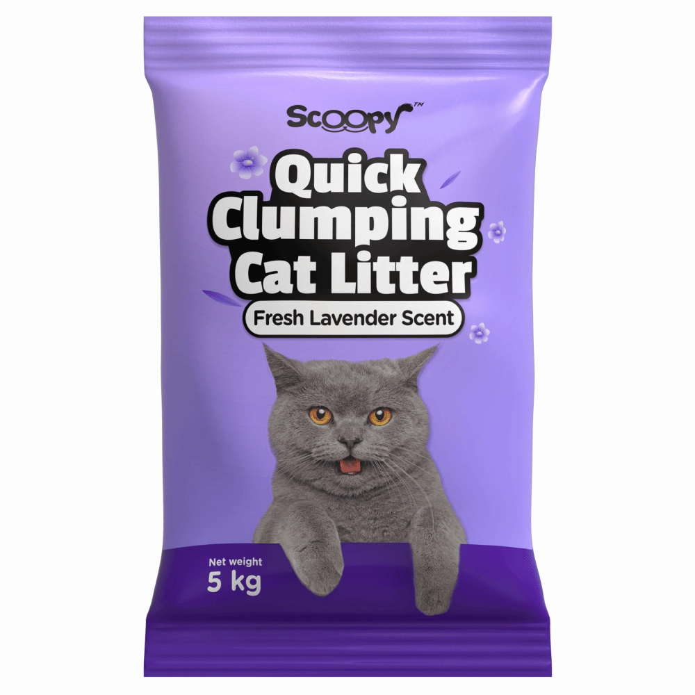 Sheba Chicken Tuna Gravy Adult Wet Food, Scoopy Lavender Natural Litter, First Meow Soft Strip Treat Cats Combo