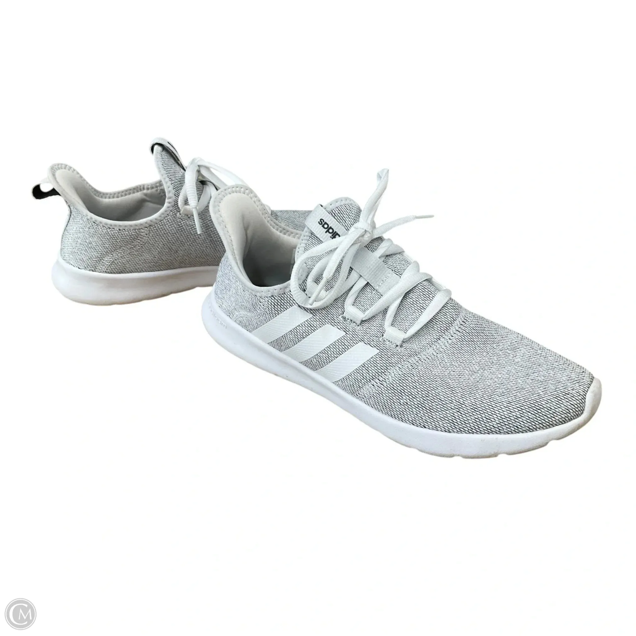 Chaussures de sport Adidas en vert et blanc, Taille : 10