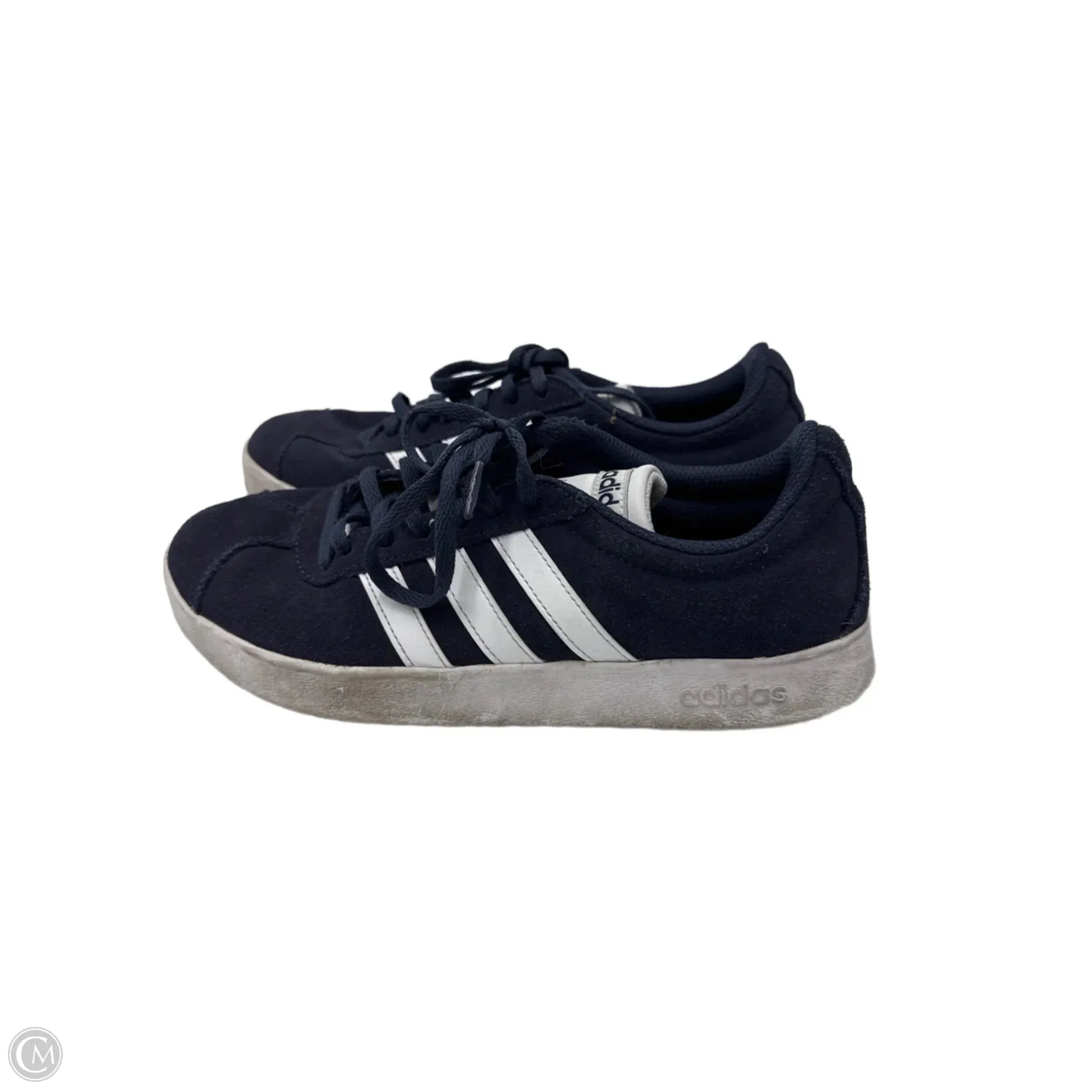 Chaussures de sport Adidas en bleu marine, taille : 7