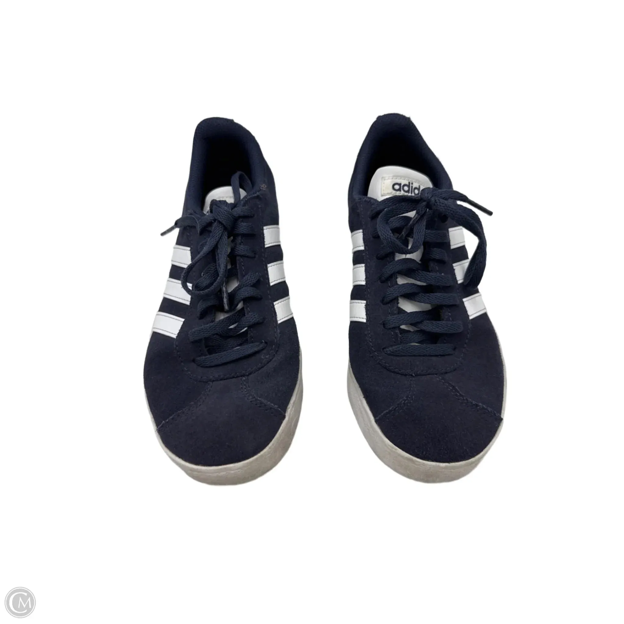 Chaussures de sport Adidas en bleu marine, taille : 7