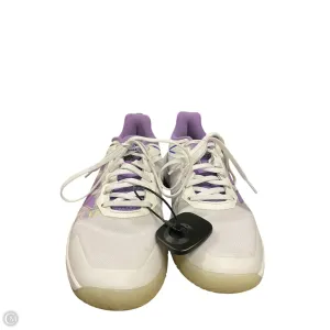 Chaussures de sport Adidas en violet et blanc, Taille : 7