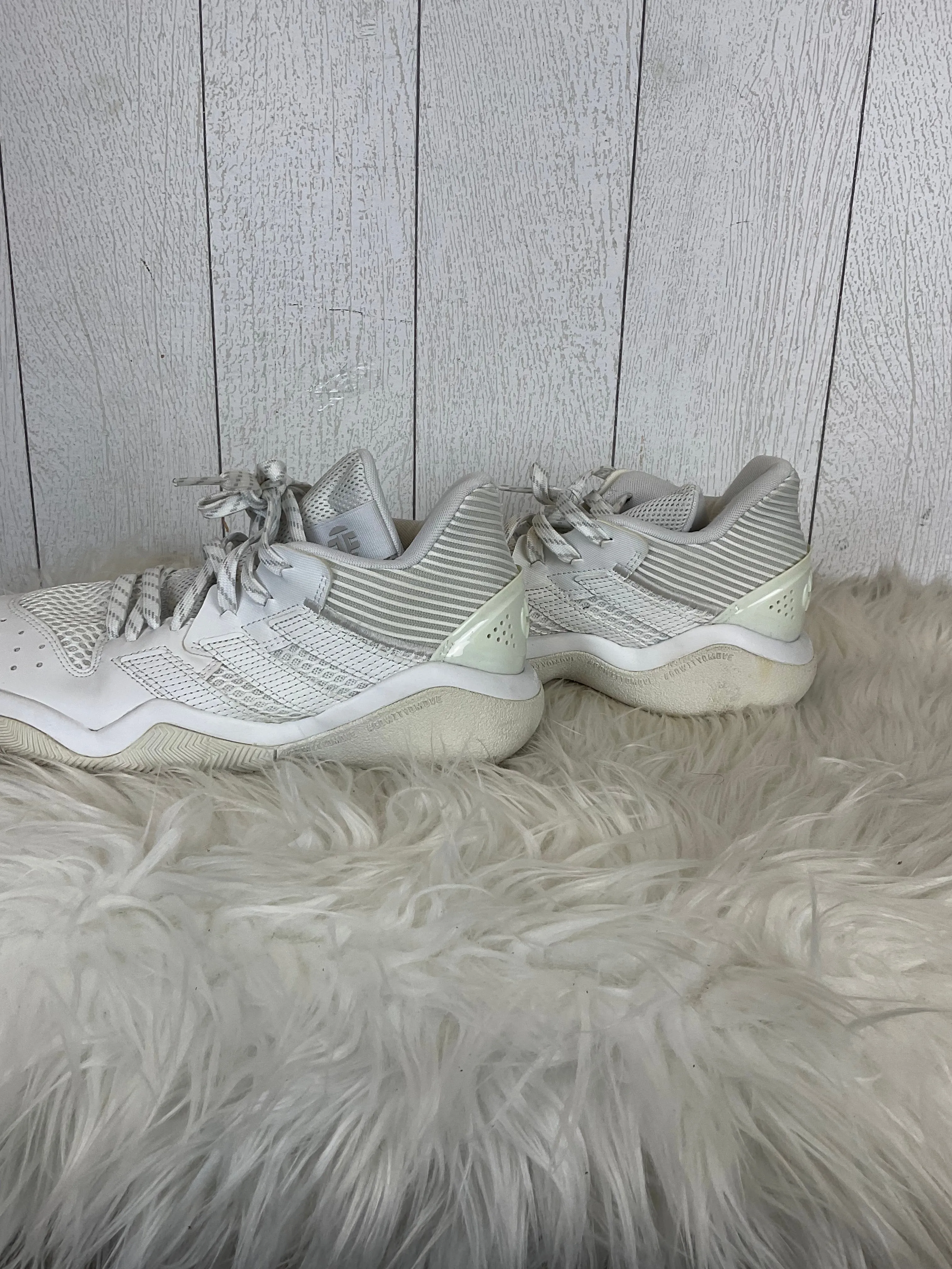 Chaussures de sport Adidas en blanc, taille : 8