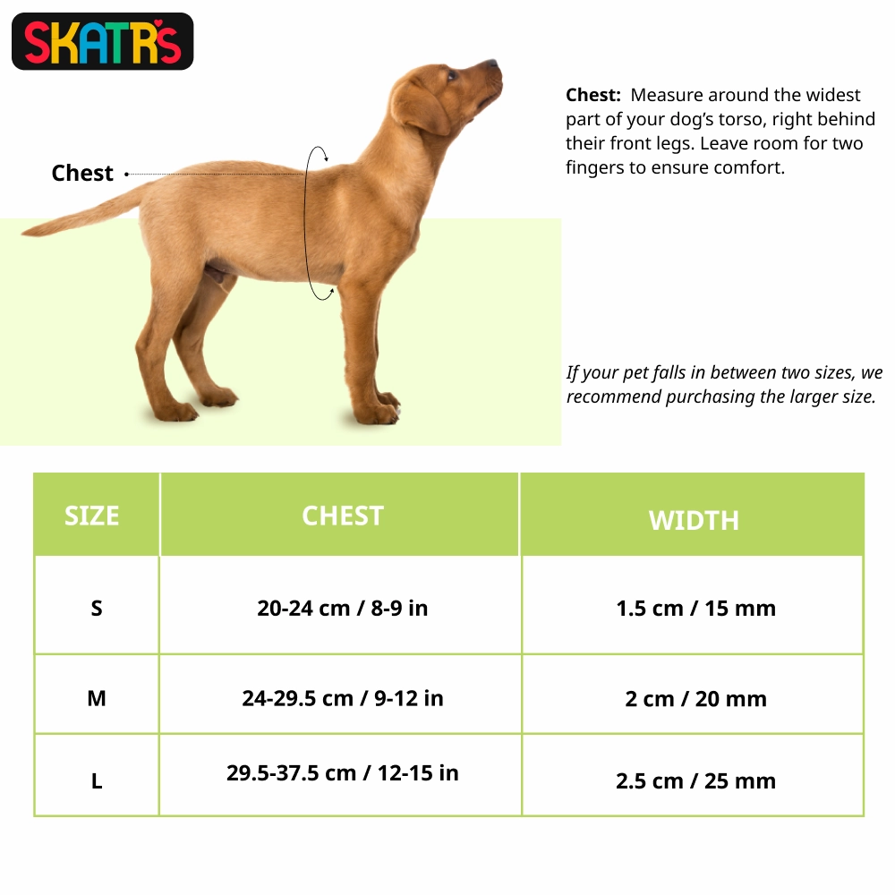 Skatrs Padded Nylon Y Harness for Dogs & Cats (Red)