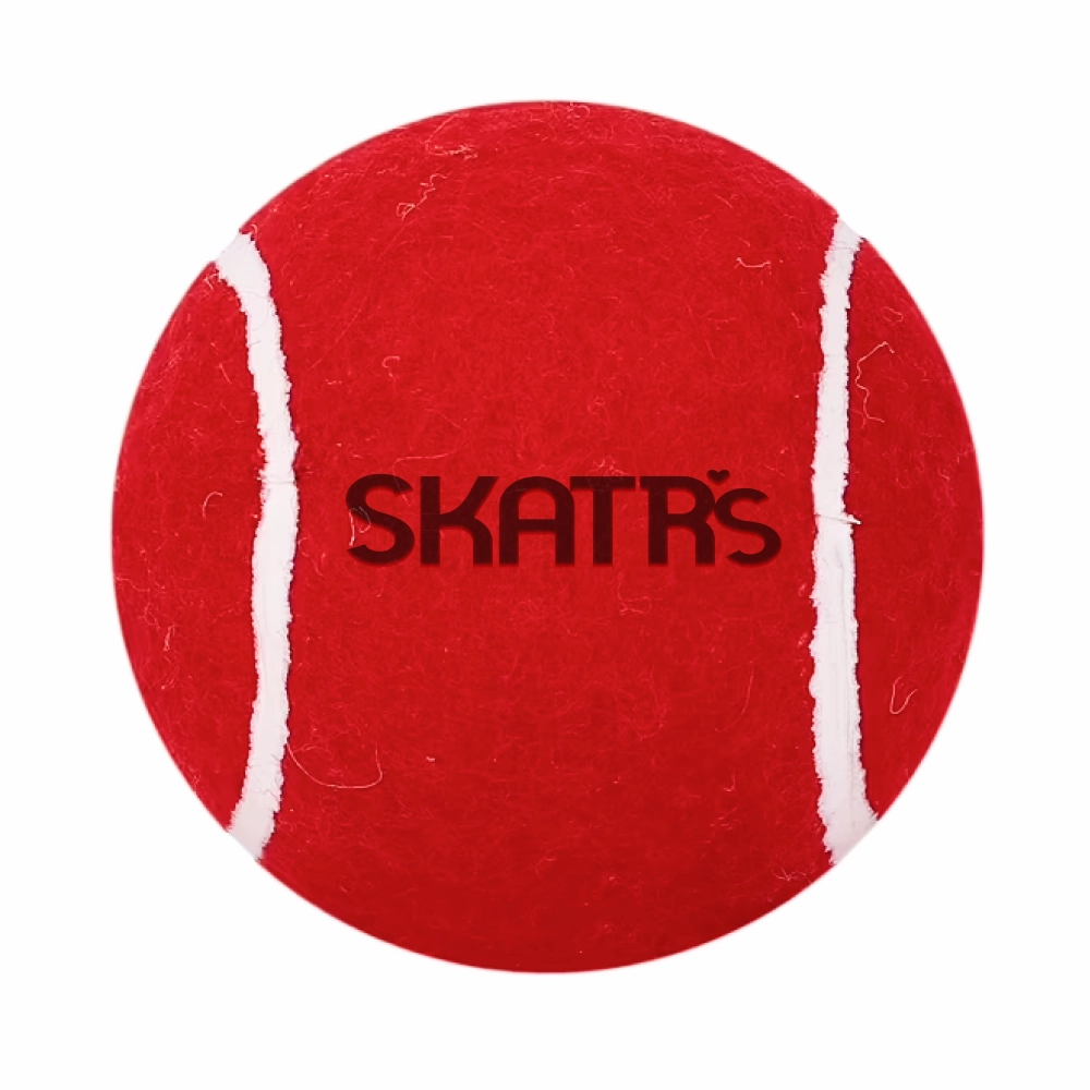 Skatrs Tennis Ball for Dogs and Triple Ring Rope Chew Toy for Dogs and Cats Combo