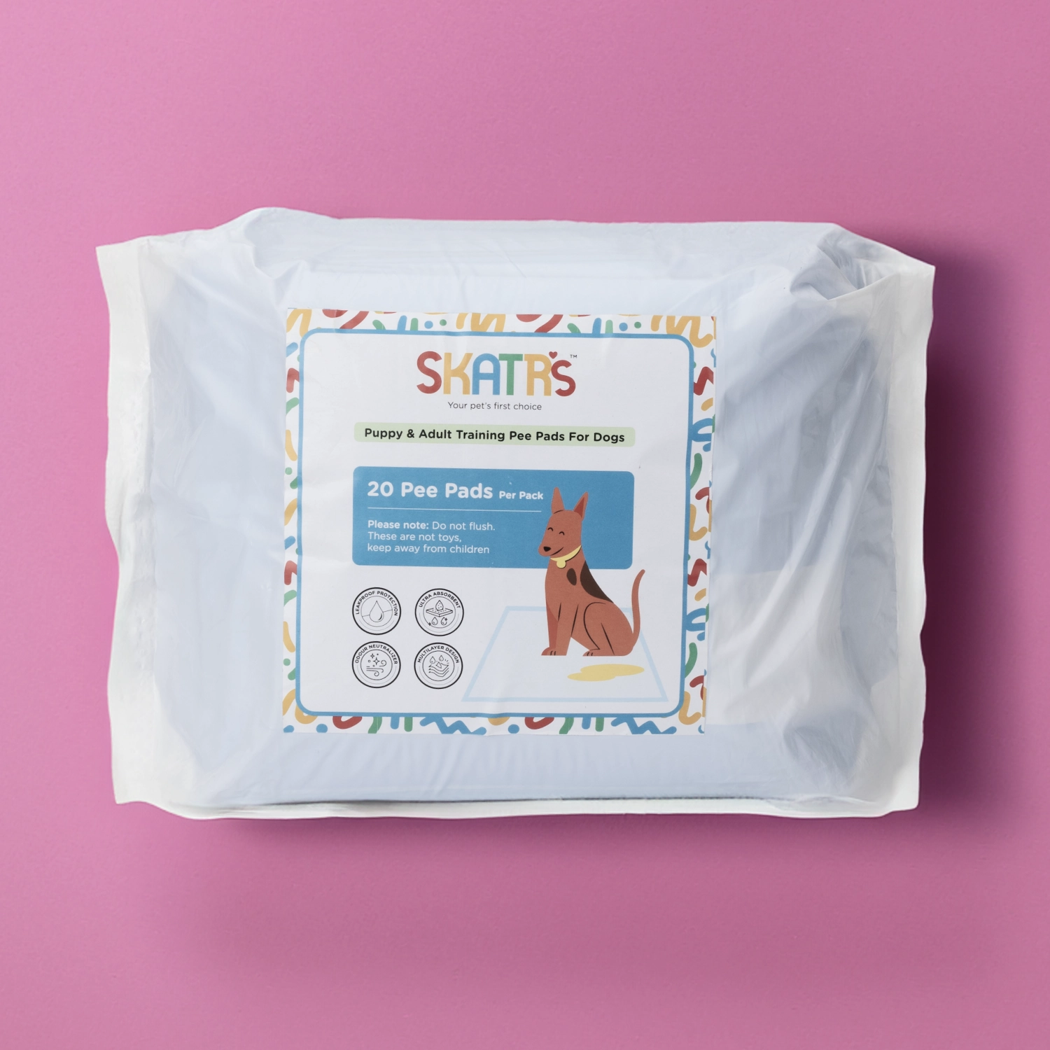 Skatrs Training Pee Pads for Dogs and Cats (45x60cm)