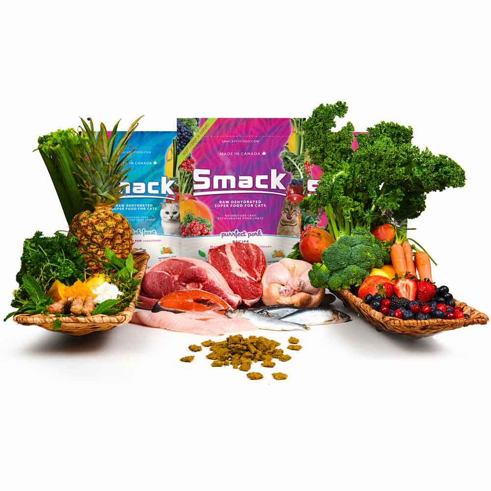Smack Purrfect Pork Raw Dehydrated Cat Food
