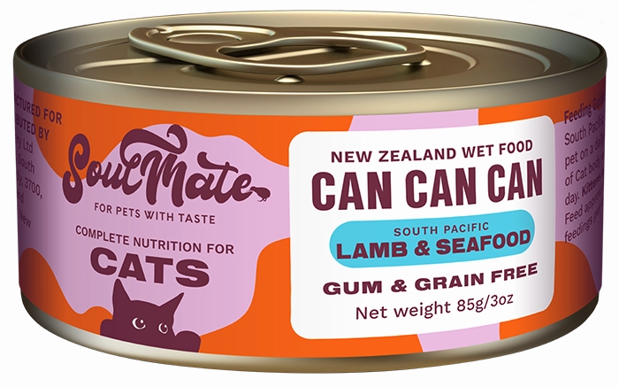 Soulmate New Zealand Cat Wet Food Can Can Can - South Pacific Seafood