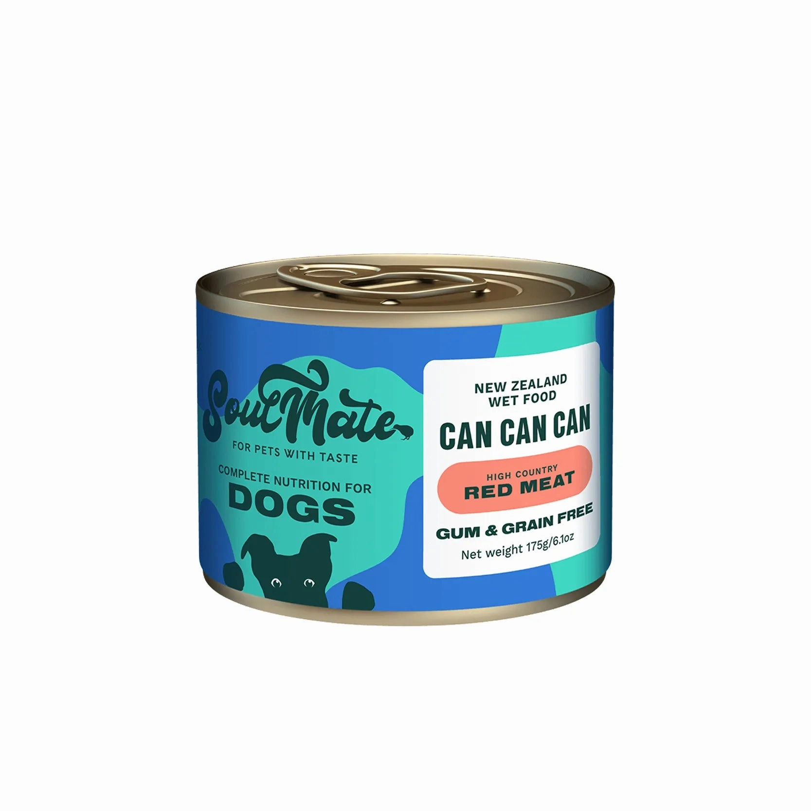 Soulmate New Zealand Dog Wet Food Can Can Can - High Country Red Meat