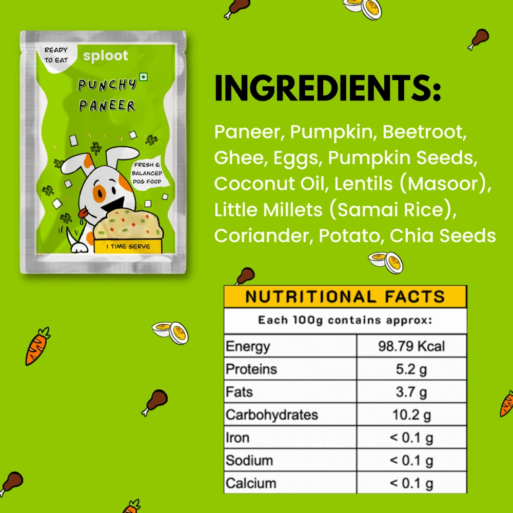 Sploot Meals Mix Recipe Dog Wet Food