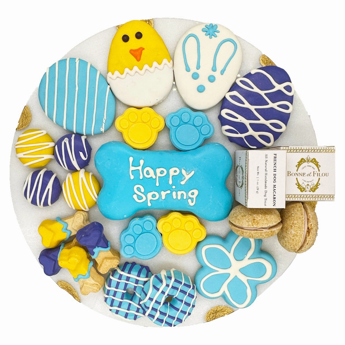 Spring Dog Treats Gift Box