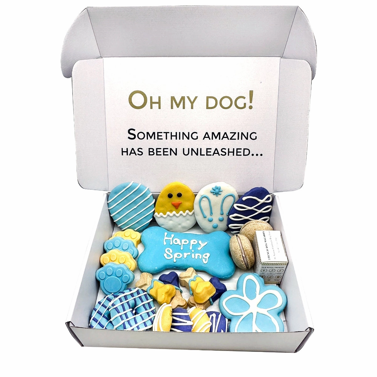 Spring Dog Treats Gift Box
