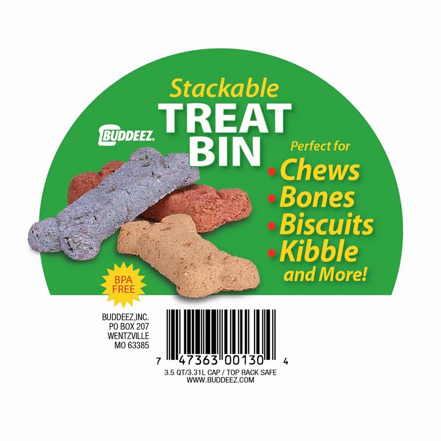 Stackable Pet Treat Bin
