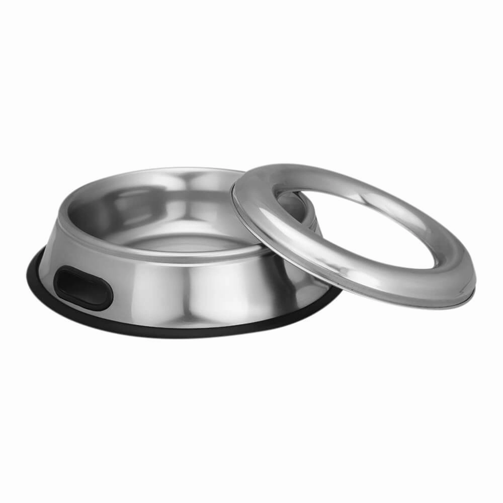 Stainless Steel Bowl, Non-Tip Splash Free
