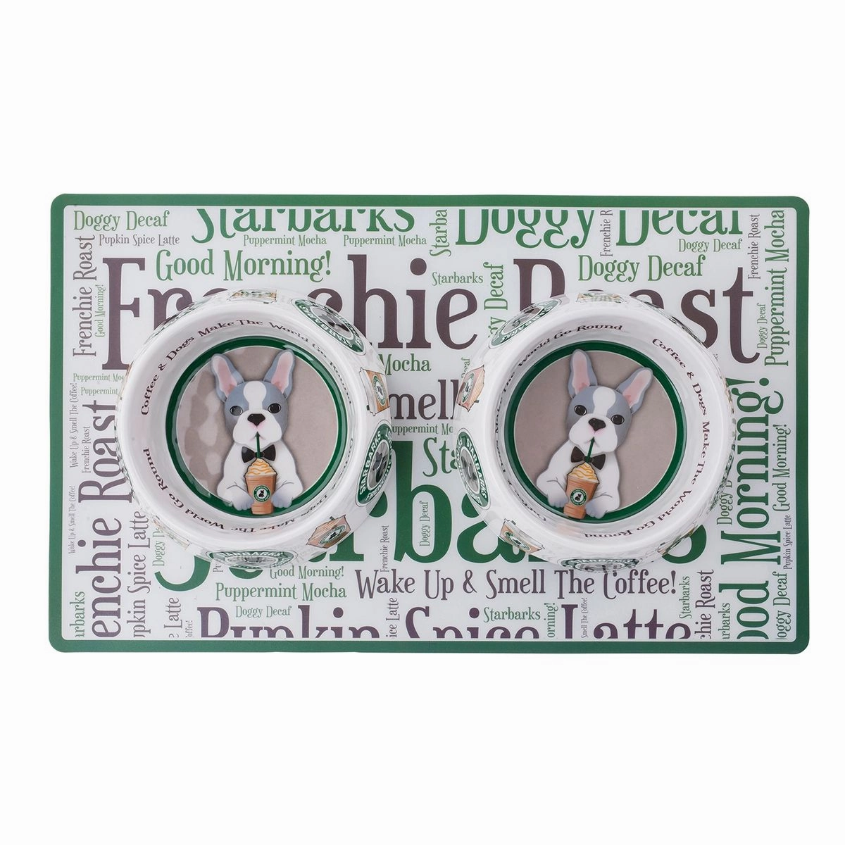 Starbarks Dog Bowl Set Of Two