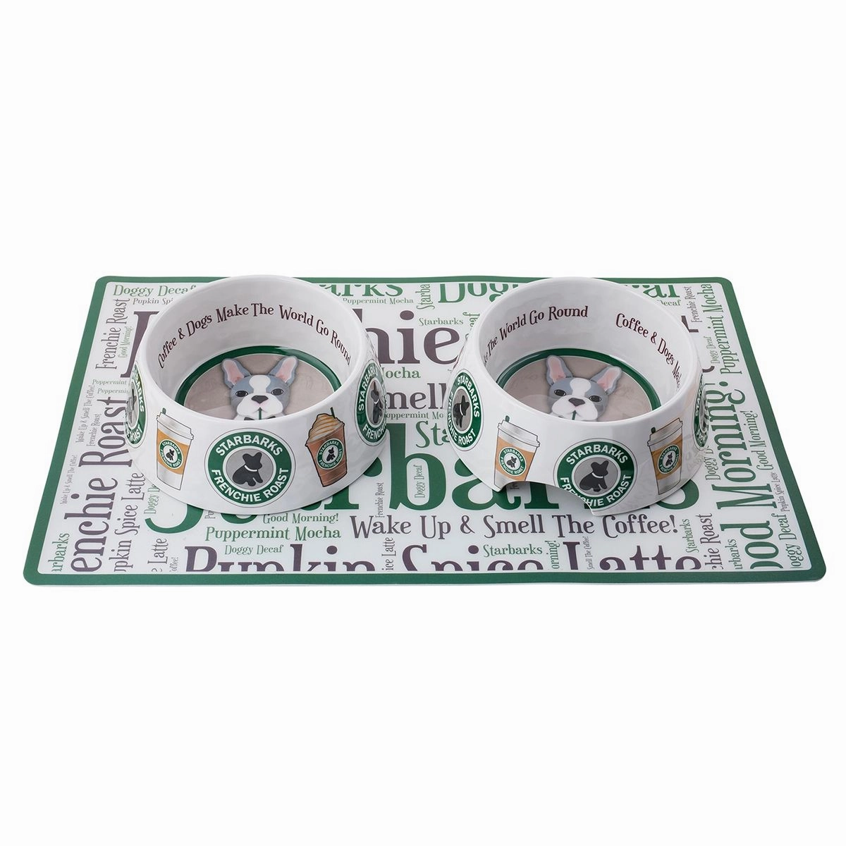 Starbarks Dog Bowl Set Of Two