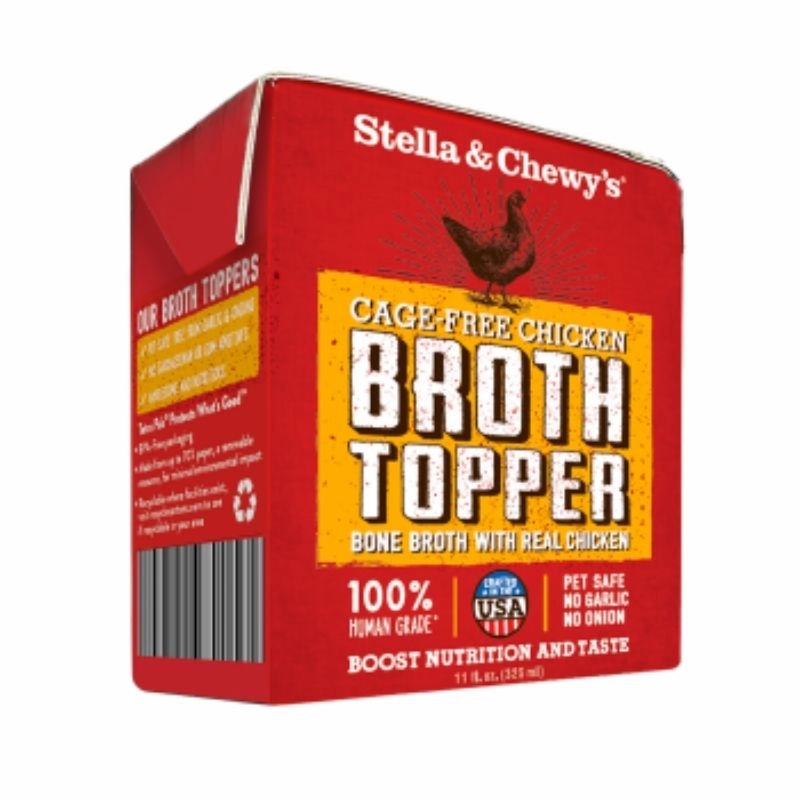 Stella & Chewy's Broth Topper - Cage Free Chicken 11oz