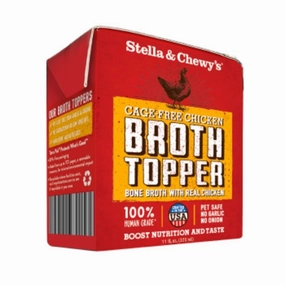 Stella & Chewy's Broth Topper - Cage Free Chicken 11oz