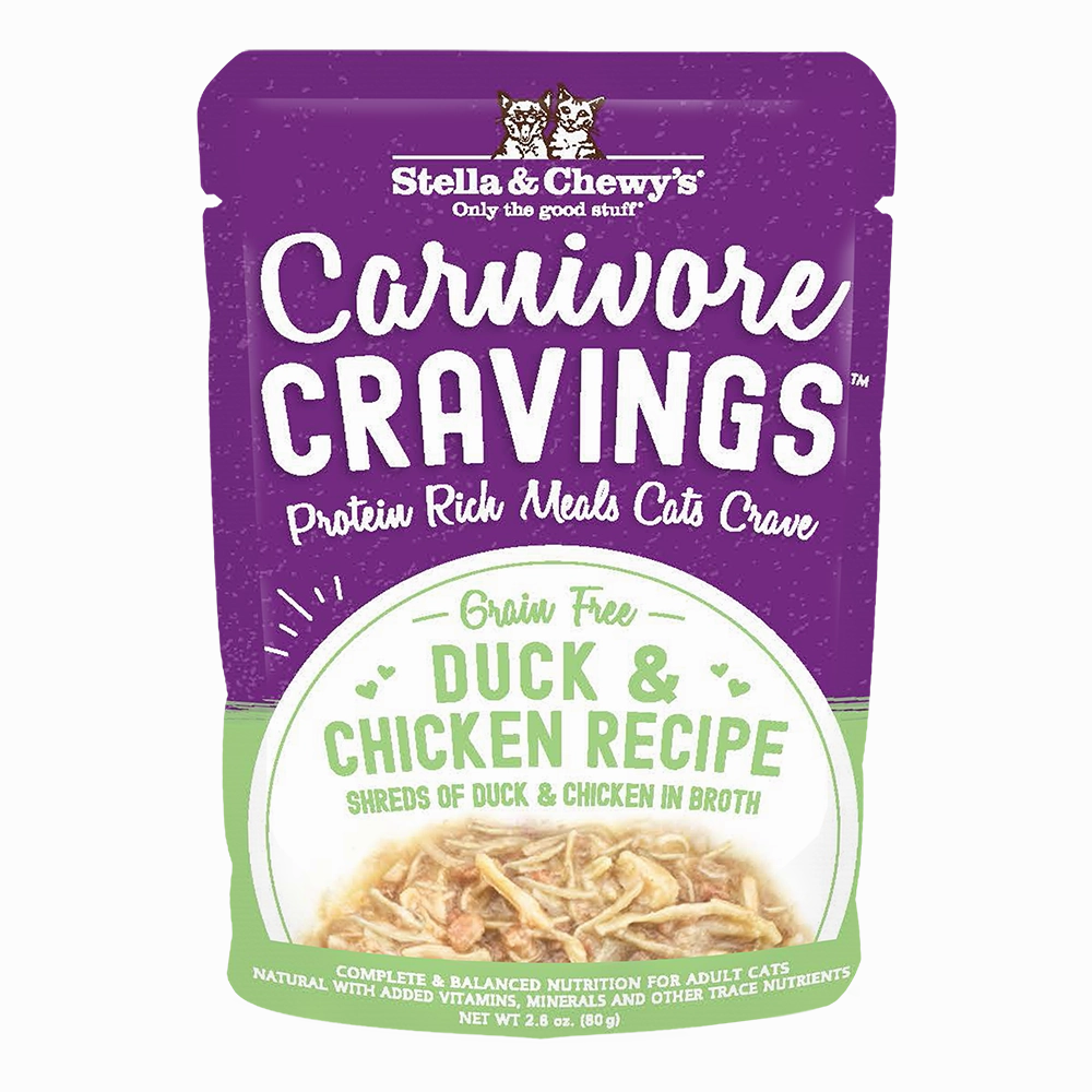 Stella & Chewy's Cat Wet Food Carnivore Cravings Duck & Chicken 2.8oz