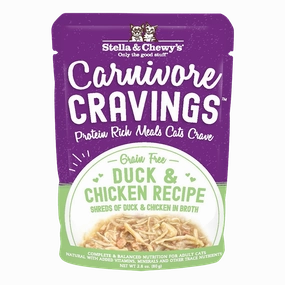 Stella & Chewy's Cat Wet Food Carnivore Cravings Duck & Chicken 2.8oz