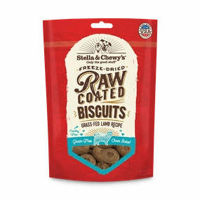 Stella & Chewy's Dog Raw Coated Biscuits - Grass-Fed Lamb 255g
