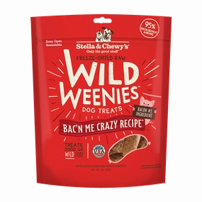 Stella & Chewy's Dog Treat - Wild Weenies Bac'n Me Crazy Recipe 3oz
