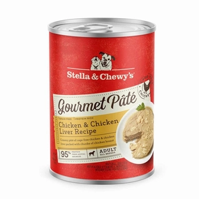 STELLA & CHEWY'S Gourmet Pt Chicken & Chicken Liver Recipe for Dogs