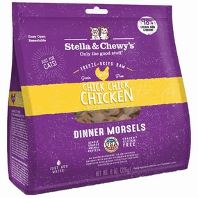 Stella & Chewys Chick Chick Chicken Dinner Morsels Freeze-Dried Cat Food