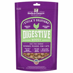 Stella & Chewys Stella's Solutions Digestive Boost Chicken Freeze-Dried Cat Food 7.5oz