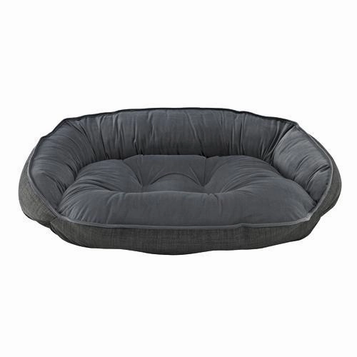 Storm Microlinen Crescent Dog Bed