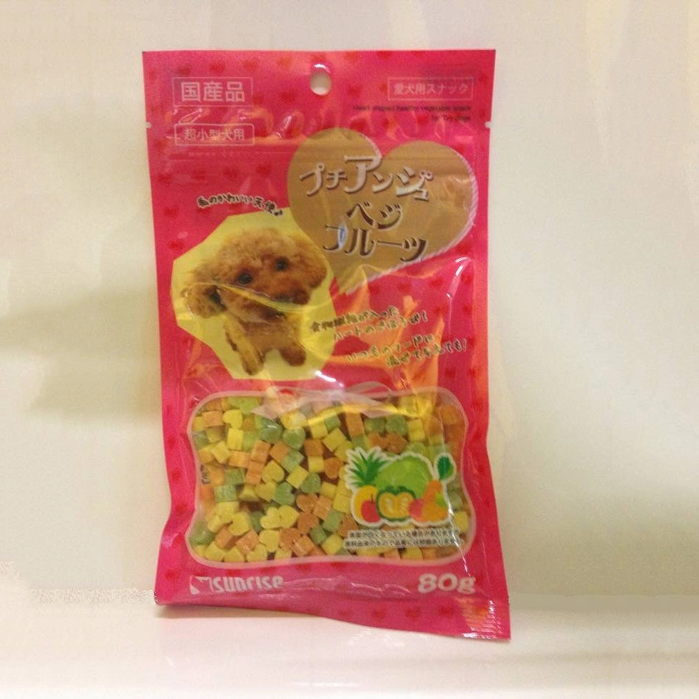 Sunrise Heart Shape Healthy Vegetable and Fruits Snack 80g