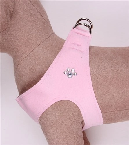 Susan Lanci Crystal Paw Collection Embellished Step-In Harnesses -Many Colors